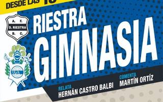 Ahora en Vivo! ... La SuperTransmi: Deportivo Riestra vs. Gimnasia