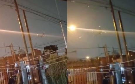 Un avión "en emergencia" sobrevoló La Plata a baja altura y sorprendió a los vecinos