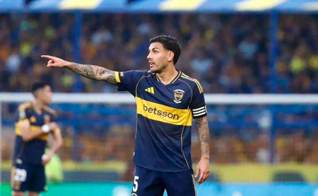 Paredes fue capitán por primera vez