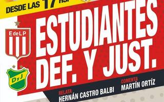 Ahora en Vivo! ... La SuperTransmi: Estudiantes vs. Defensa y Justicia