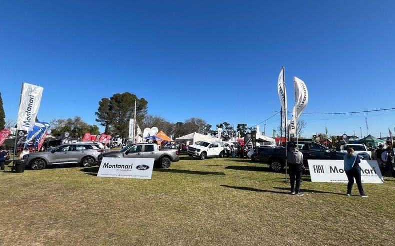 Montanari Ford fue uno de los stands más convocantes en la Rural de Pergamino