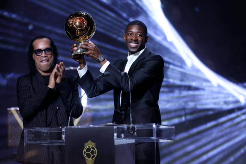 Dembélé le ganó la pulseada a Yamal, en el Balón de Oro