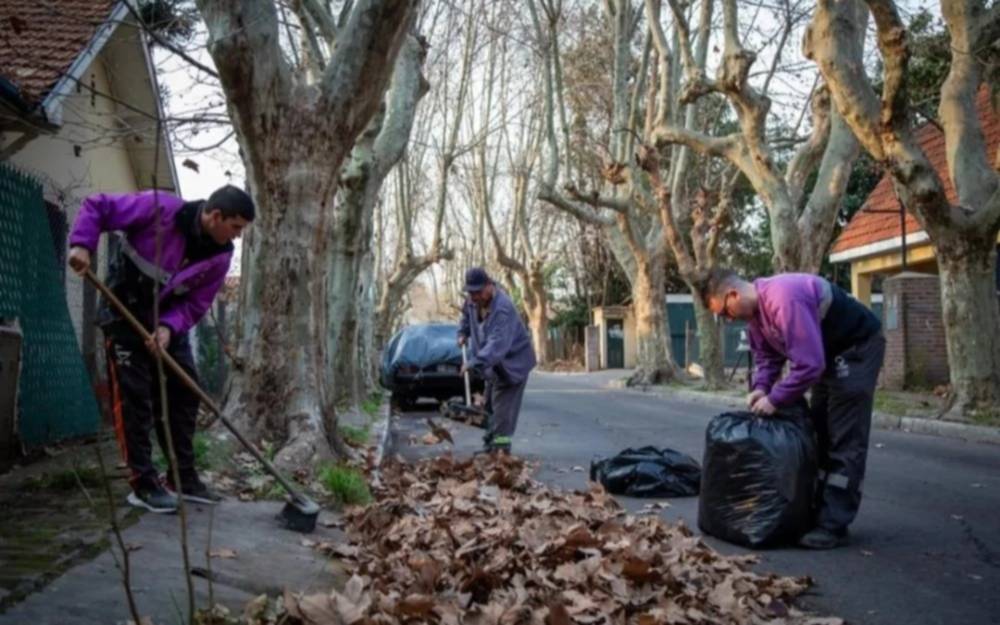 Operativo de limpieza en Villa Argentina y la IAPI 