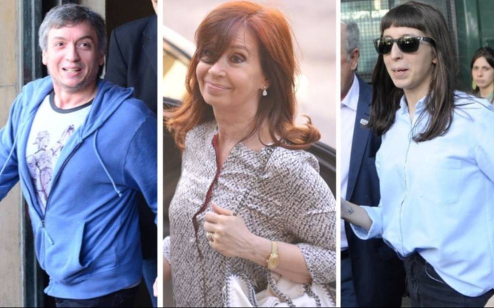 Piden la opinión de Máximo y Florencia Kirchner: antes de ejecutar el patrimonio de Cristina
