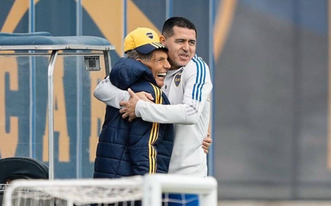 Tras el susto, Russo estuvo en la práctica