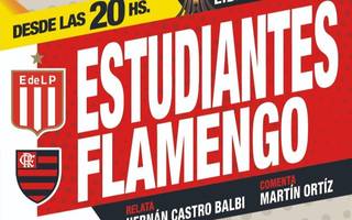Ahora en Vivo! ... La SuperTransmi: Estudiantes vs. Flamengo