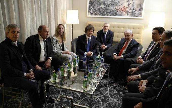 Javier Milei se reunió con Benjamin Netanyahu y ratificó su apoyo a Israel frente a Hamás