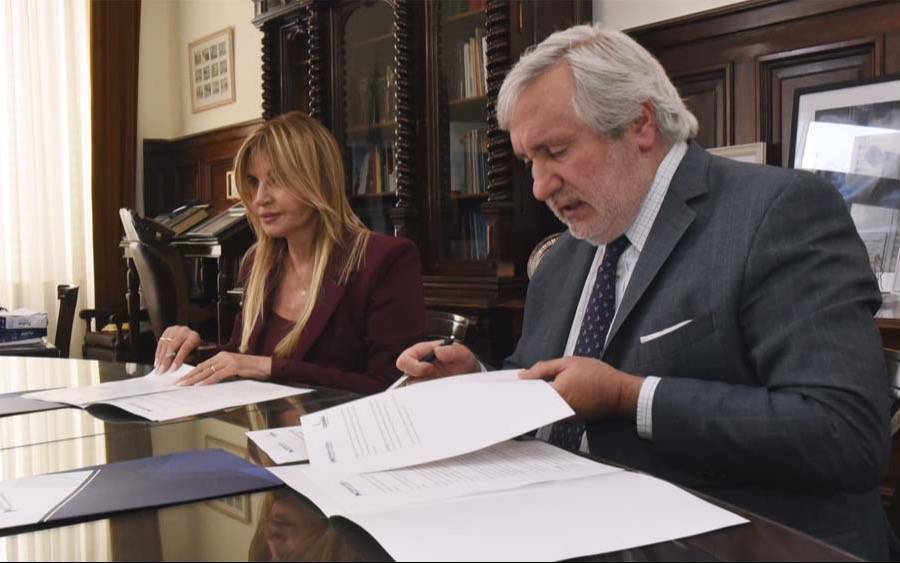 Cañuelas: la intendenta Fassi firmó un convenio con el procurador Conte-Grand