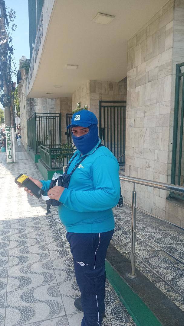 Aire ardiente en los pulmones y los enmascarados contra el “nao sol”