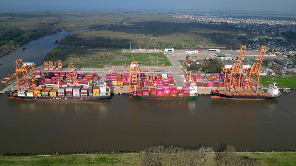 Crece la carga en el Puerto La Plata
