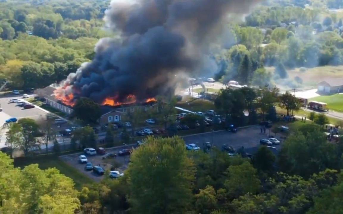 Tiroteo e incendio en una iglesia mormona de Michigan: hay al menos dos muertos