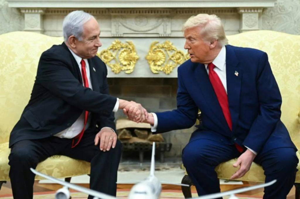Trump, con Netanyahu: un acuerdo por Gaza en agenda