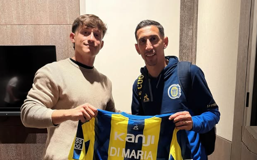  El gesto que tuvo Ángel Di María con un emprendedor en La Plata: "Tu humildad habla por vos"