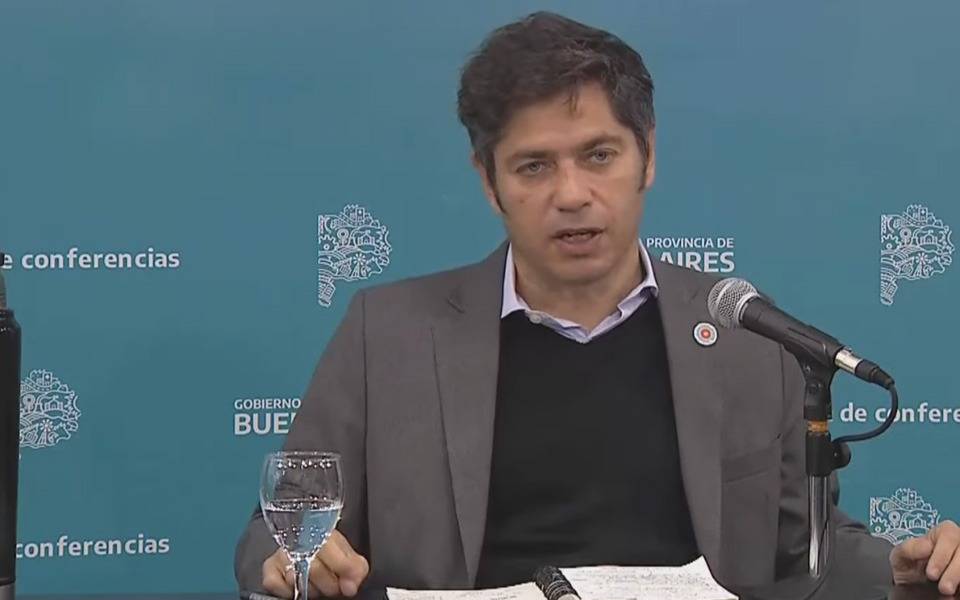 Axel Kicillof le pidió a la Legislatura aprobar un proyecto para refinanciar una deuda de la gestión de María Eugenia Vidal