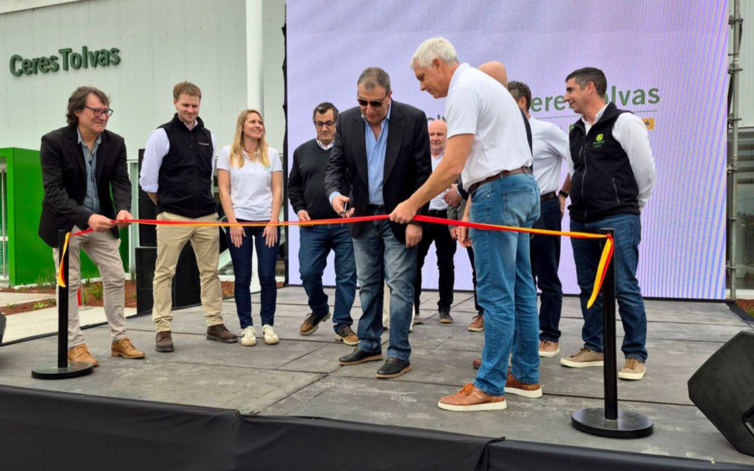 Tres Arroyos: CeresTolvas inauguró sus nuevas instalaciones