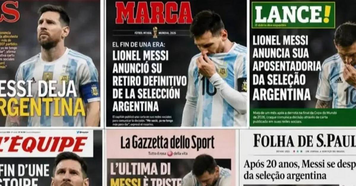 Las repercusiones en los medios tras el retiro de Messi de la Selección | El Dia