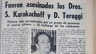 Sergio Karakachoff, el dirigente radical que dio su vida por los derechos humanos