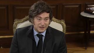 Milei negó que haya recesión y cuestionó los indicadores económicos: "Cualquier cosa"