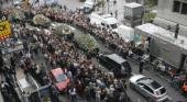 Emotivo y multitudinario adiós de su pueblo a Mercedes Sosa