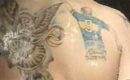Bronca de los hinchas de San Lorenzo con el arquero Migliore