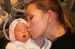 Luz Milagros cumple 6 meses
