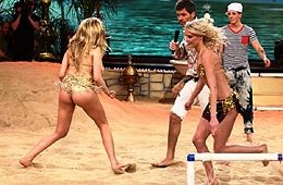 El fútbol playa copó el "Bailando"