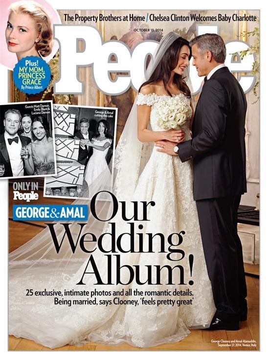 Se conocen las fotos de la boda de George Clooney