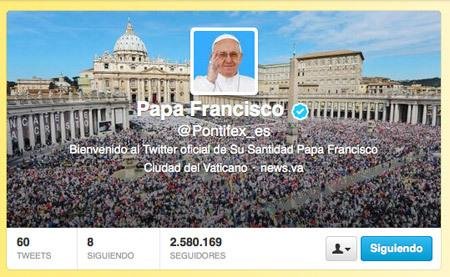Los orígenes @Pontifex y la 'explosión de entusiasmo' por el Papa en Twitter