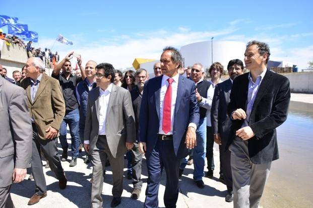 Inauguraron un tramo de la obra para sanear el  cauce del arroyo El Gato
