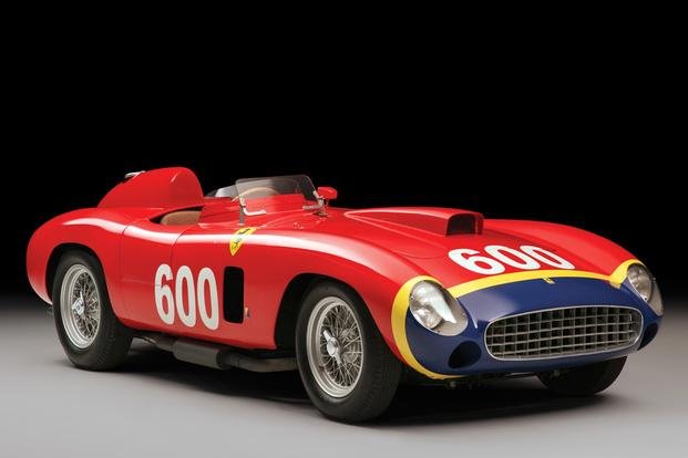 Piden 28 millones de dólares por una Ferrari de 1956 que corrió Juan Manuel Fangio