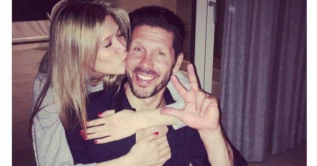 Nació la hija del “Cholo” Simeone y Carla Pereya