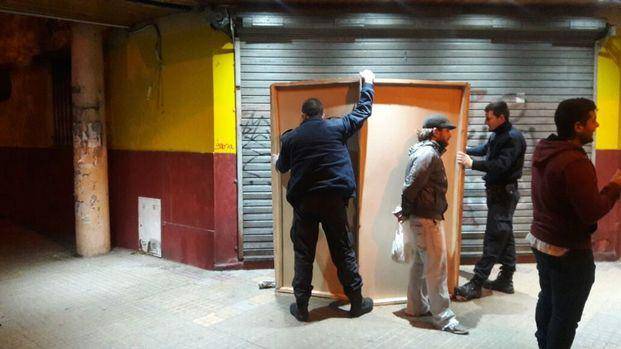 Biombo y una policía trans para la “zona roja”