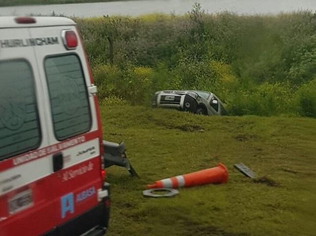 Accidente con herido complicó el tránsito en la Autopista La Plata-Buenos Aires