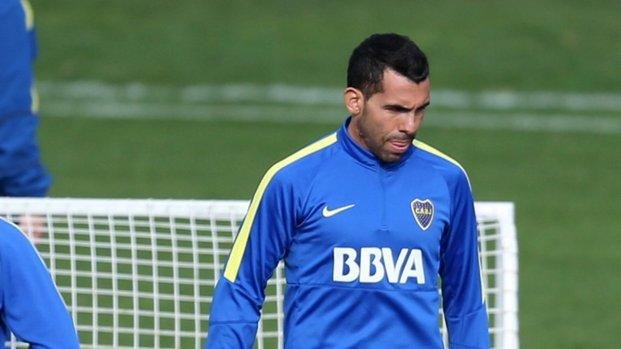 Tevez dejó el entrenamiento de Boca