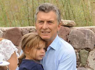 Macri de descanso en Tandil por el cumple de su hija