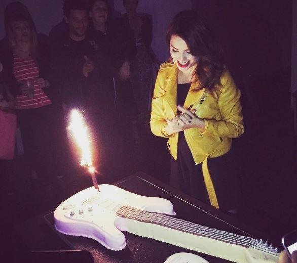 Lali Espósito cumplió 25 años y lo celebró con su círculo íntimo