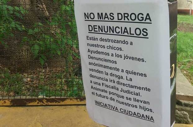 Instalan urnas para denunciar puestos de venta de droga