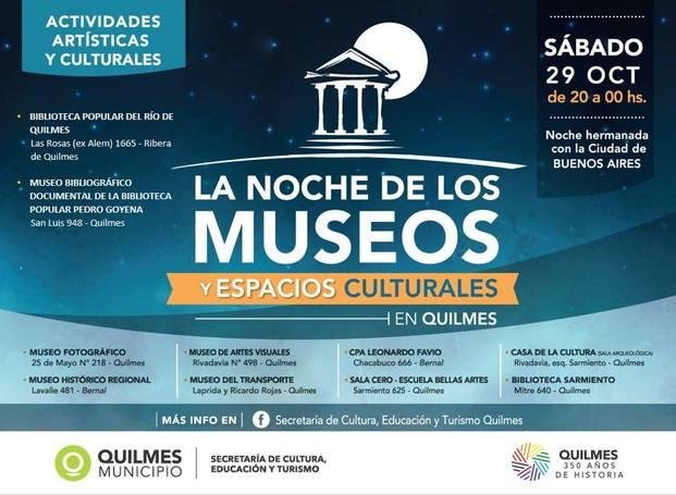 Quilmes festeja la Noche de los Museos