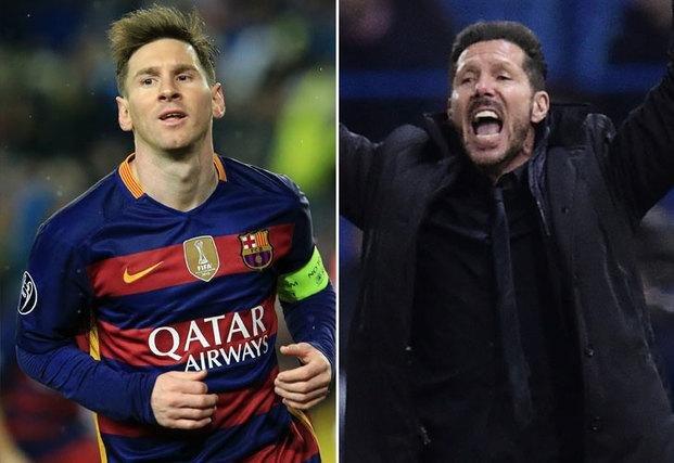 Argentinos premiados: Simeone y Messi los mejores de la temporada en el fútbol español