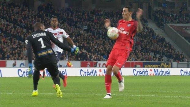 El PSG, con Di María en cancha, venció a Lille y quedó segundo