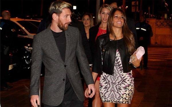 En Barcelona no sólo hay elogios para Messi: Antonella Rocuzzo deslumbró en una cena