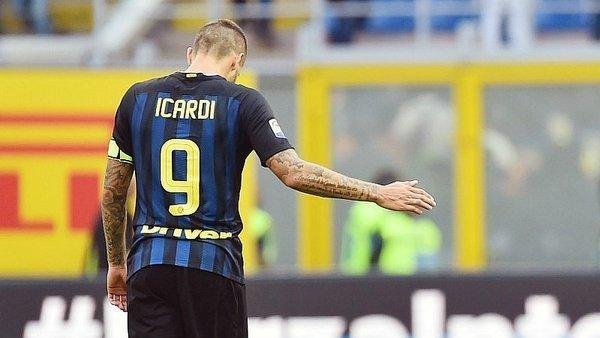 Icardi, en medio de la pelea con los hinchas, sigue sin gritar un gol y el Inter no levanta