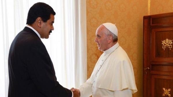 El Papa recibió a Maduro y pidió un "diálogo constructivo" para Venezuela