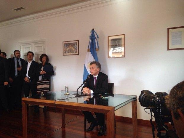 Macri opinó que la suspensión del paro de la CGT “es parte de la cultura del encuentro”