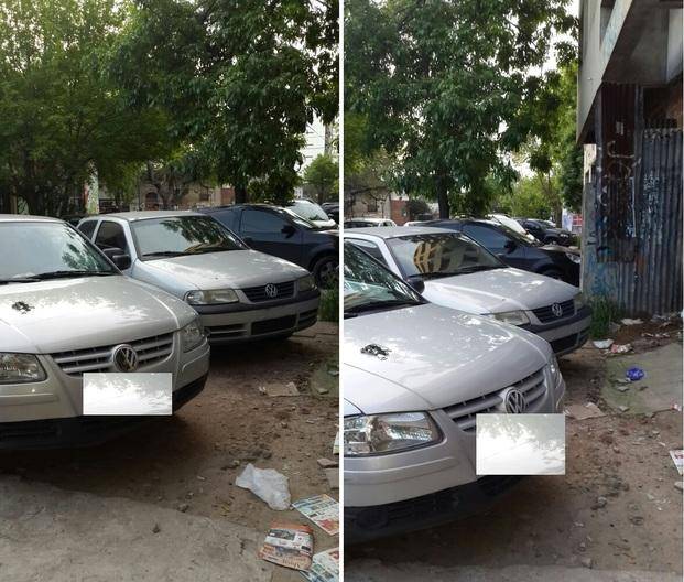 Autos estacionados en veredas generan molestias cerca de Bellas Artes