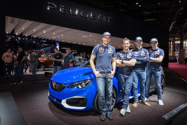 Peugeot lució sus encantos en París