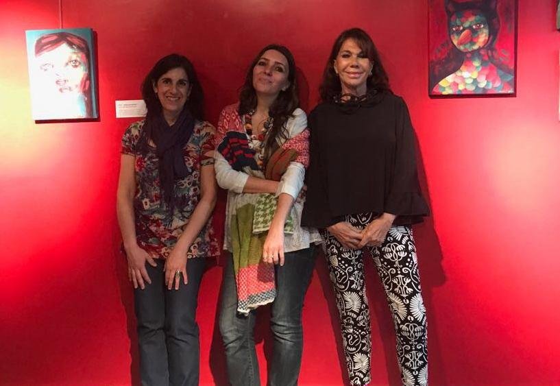 Muestra de pinturas en City Bell