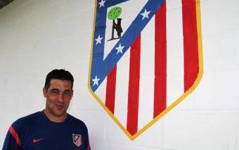 El volante también dejó su huella en Atlético de Madrid