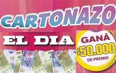 ¡Controlá tu Cartonazo, un premio de $50.000 busca dueño!