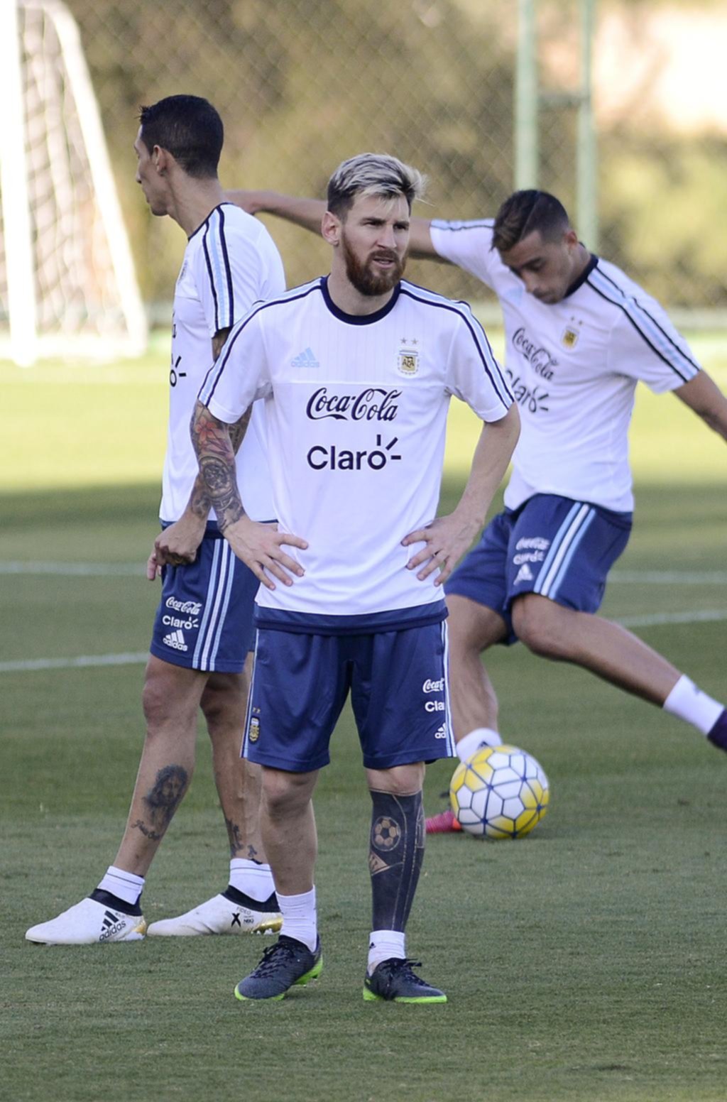 A la espera de Messi, entrena el seleccionado